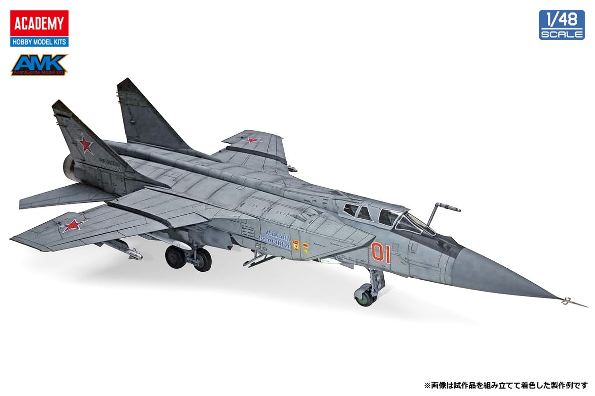 Amazon | アカデミー 1/48 MiG-31 BM/BSM フォックスハウンド